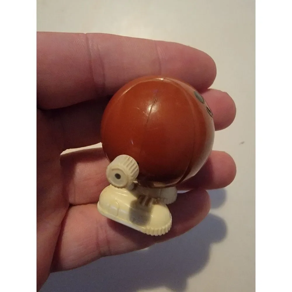 Tomy HOP-A-LONG HOOPSTER Wind-Up Basketball Vintage 1981 Vtg 1980s Toy Ball